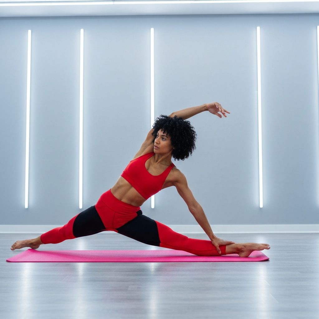 Flexibility and stretching session